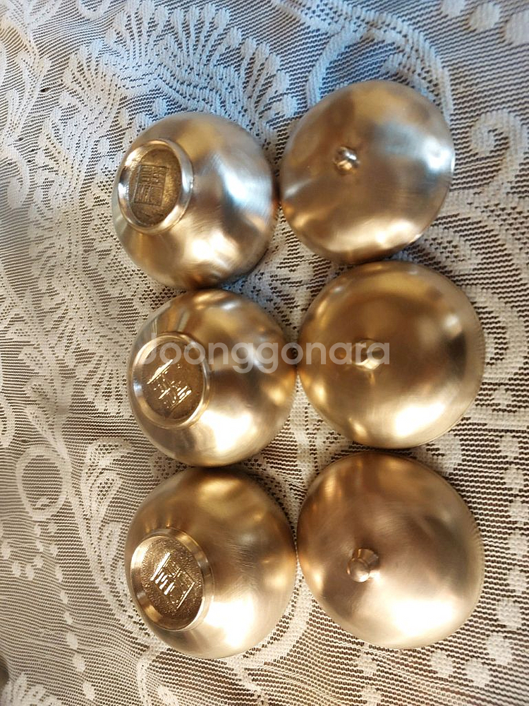 유기그릇(놋그릇)이봉주 두드린방짜 옥바리--2