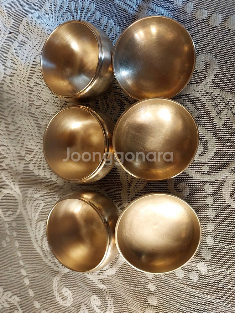 유기그릇(놋그릇)이봉주 두드린방짜 옥바리--1