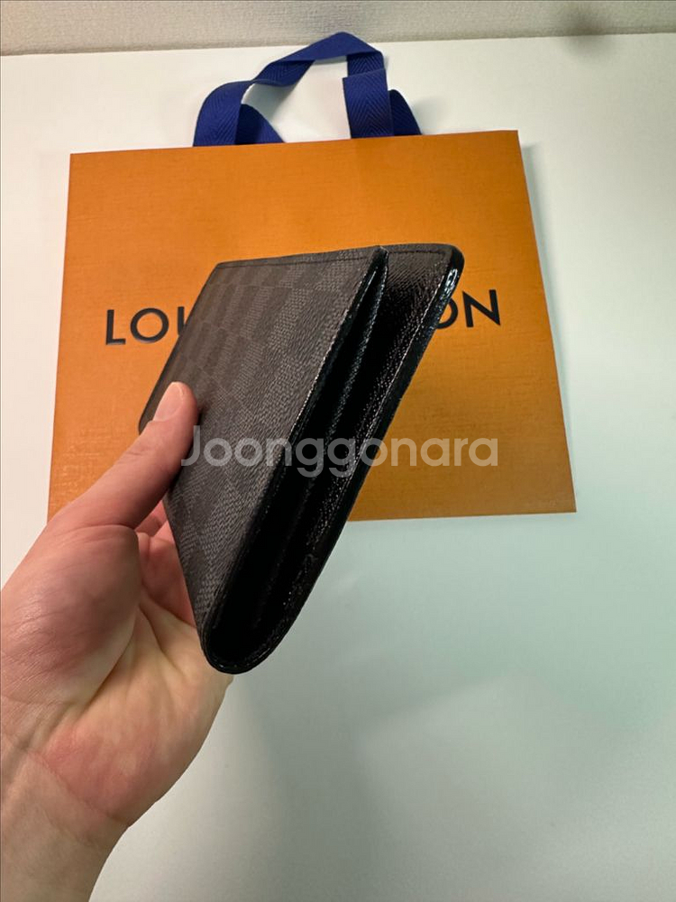 정품 상태좋은 루이비통 다미에 장지갑--4