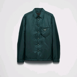 프라다 / 리나일론 셔츠 패딩 새제품 / S 국내100