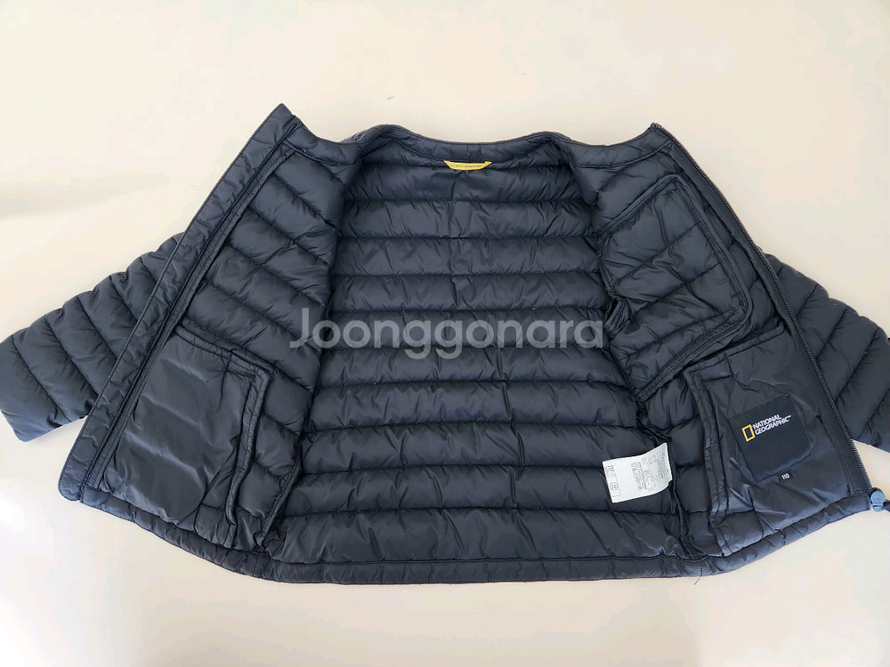 내셔널지오그래픽 아동 경량패딩점퍼--2