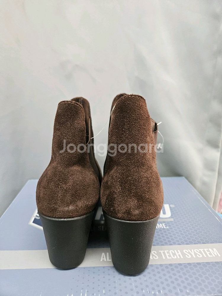 여성 웨지힐 앵클부츠 240--2