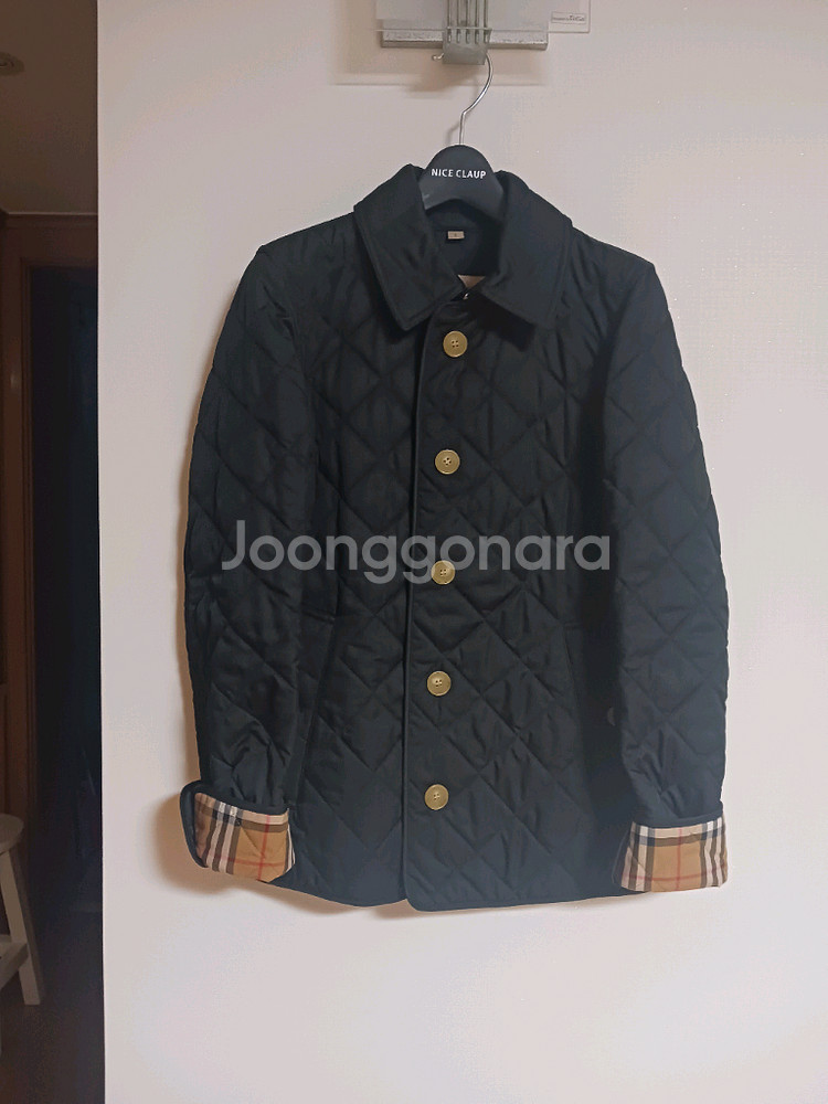 버버리 퀼팅 프랭크비 (스몰 거의새것)--0