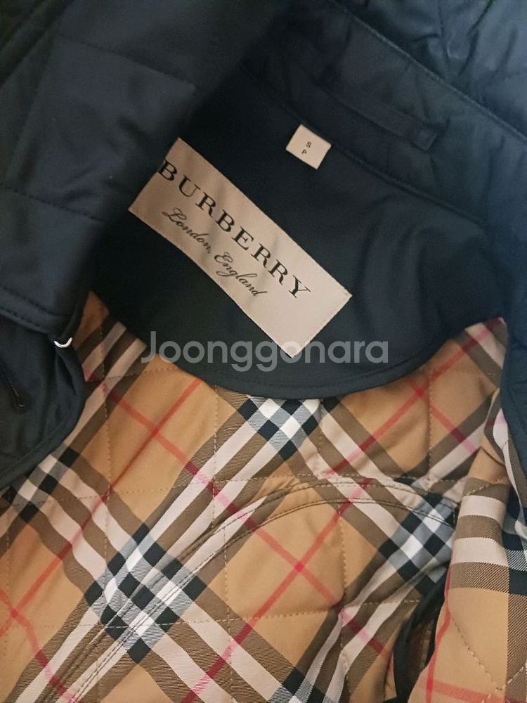 버버리 퀼팅 프랭크비 (스몰 거의새것)--3