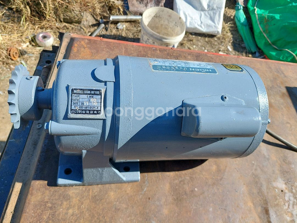 HIGEN 0.4kW 유도모터 1/40--3