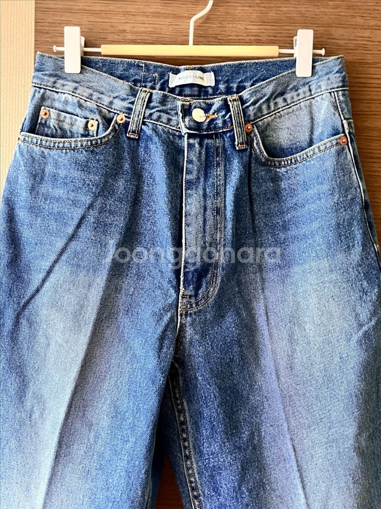 부츠컷 청바지 M--2