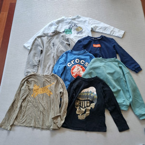 어린이 130 상의 7개