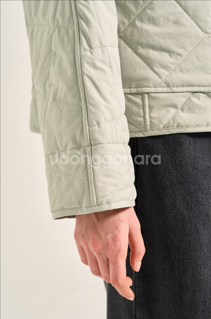 SJSJ 칼라리스 퀼팅 패딩 점퍼 한섬--1