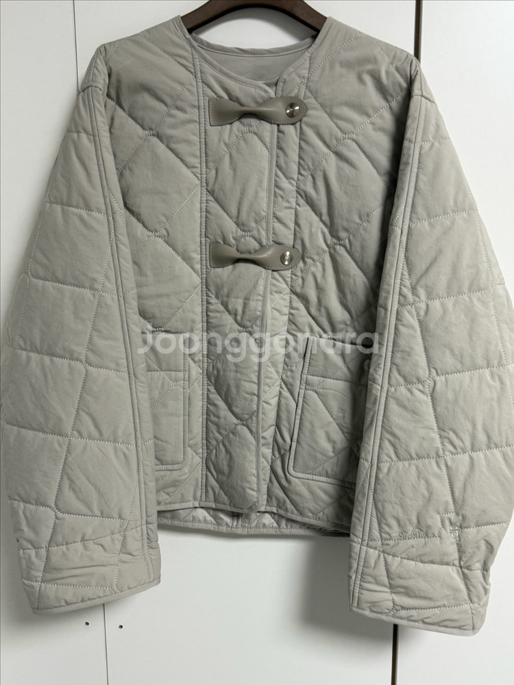 SJSJ 칼라리스 퀼팅 패딩 점퍼 한섬--6