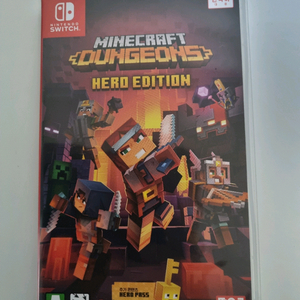 닌텐도 스위치 마인크래프트 던전즈 히어로 에디션