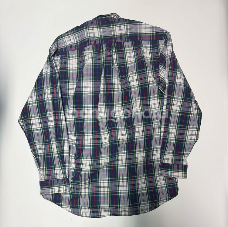 코오롱 스포츠 오버핏 이쁜 체크셔츠 XL--1