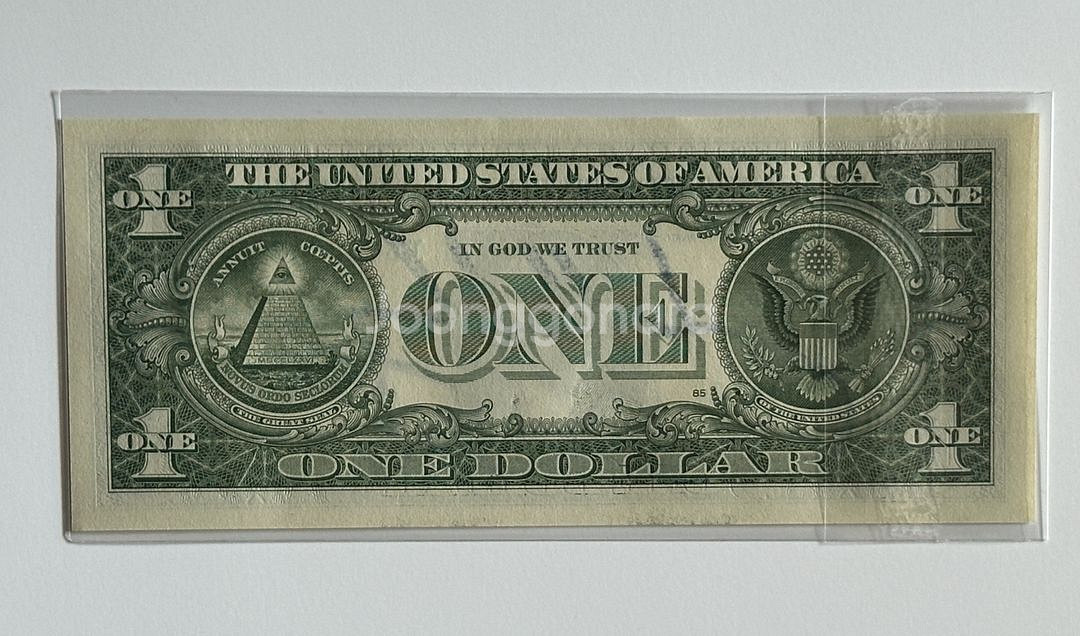 젠슨 황 친필 싸인 달러--1