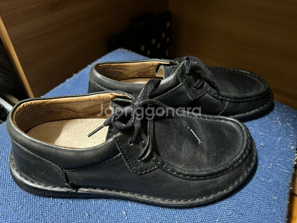 버켄스탁 파사데나 블랙 레더 41(265--1