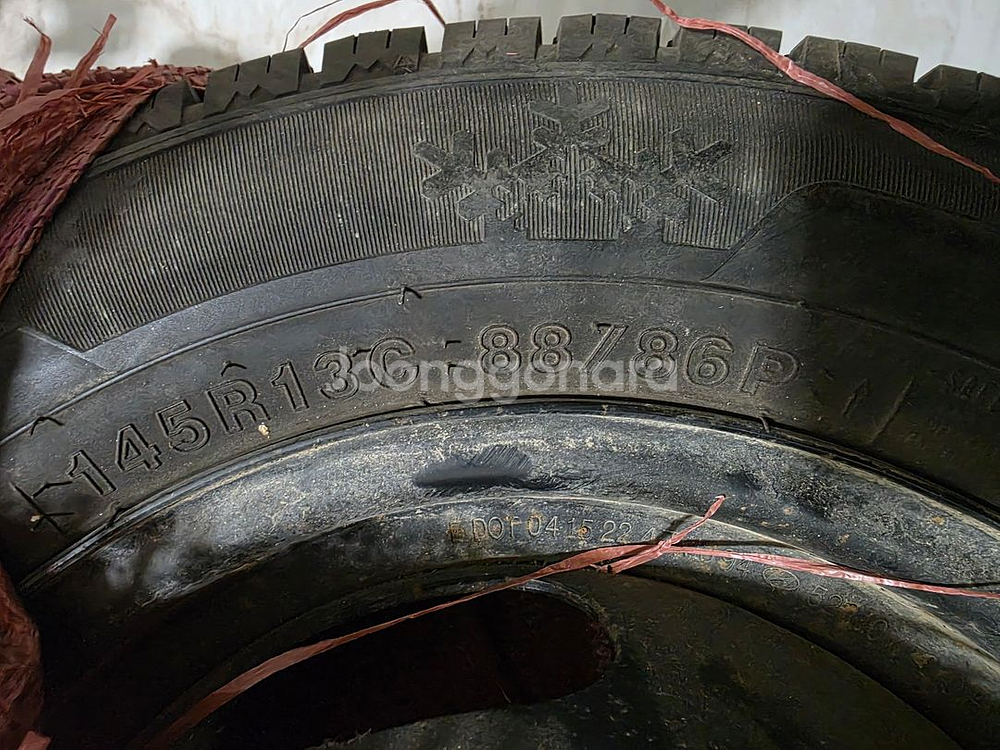 포터2 윈터타이어 (휠포함) 한대분 팔아요--4