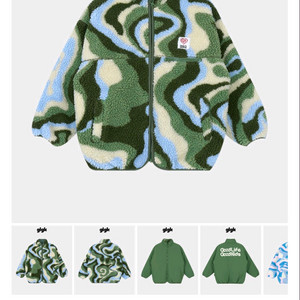 히로 glgk 컨투어 리버시블 덤블점퍼 카키 130