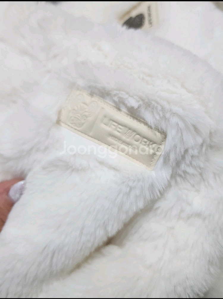 라이프워크키즈 리버시블 퍼패딩 XL--5