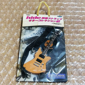 히데(hide) 시그니쳐 기타, 피크 스트랩 키홀더 (미개봉) 판매