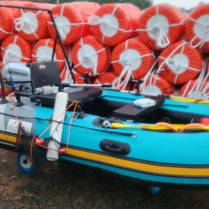 낚시보트 + 혼다 4.9마력