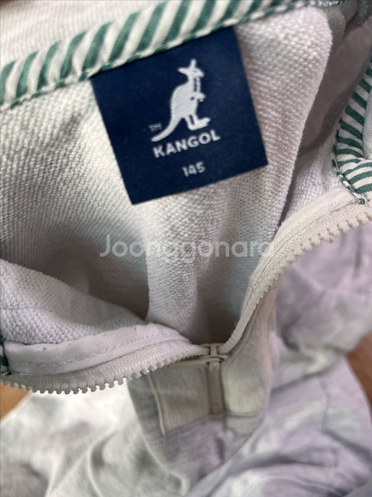 캉골 상하 반집업 셋업 145--1