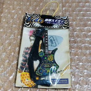 히데(hide) 시그니쳐 기타, 피크 스트랩 키홀더 (미개봉) 판매