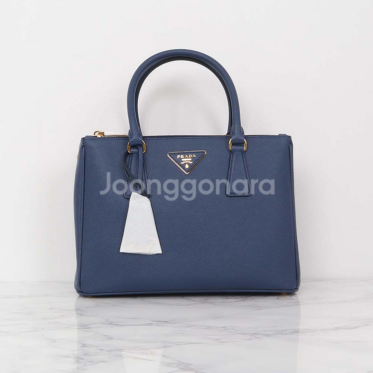 프라다 사피아노 미디엄 더블지퍼 토트백 1BA863--1