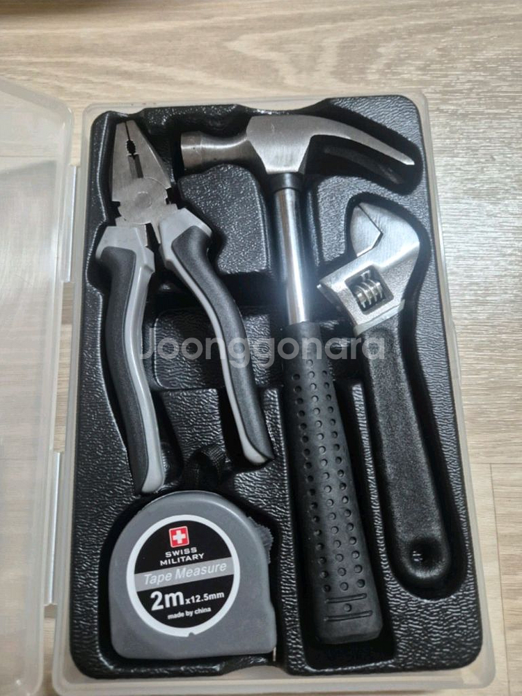 [새거]스위스밀리터리 4P 수공구 세트 망치 니퍼 몽키--0