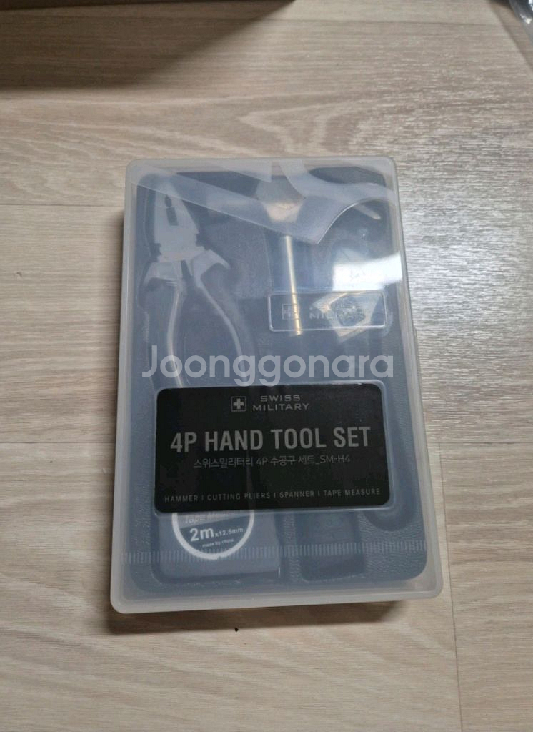 [새거]스위스밀리터리 4P 수공구 세트 망치 니퍼 몽키--1