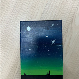 하늘 별 그림 액자