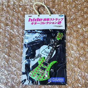 히데(hide) 시그니쳐 기타, 피크 스트랩 키홀더 (미개봉) 판매