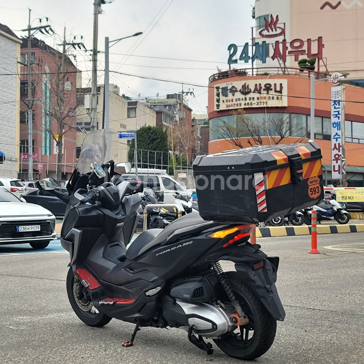 1_21년식 포르자350 5만km 배달셋팅 판매합니다--7