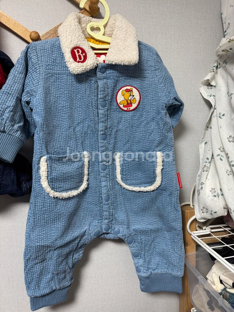 베베드피노 코듀로이 우주복 90--0