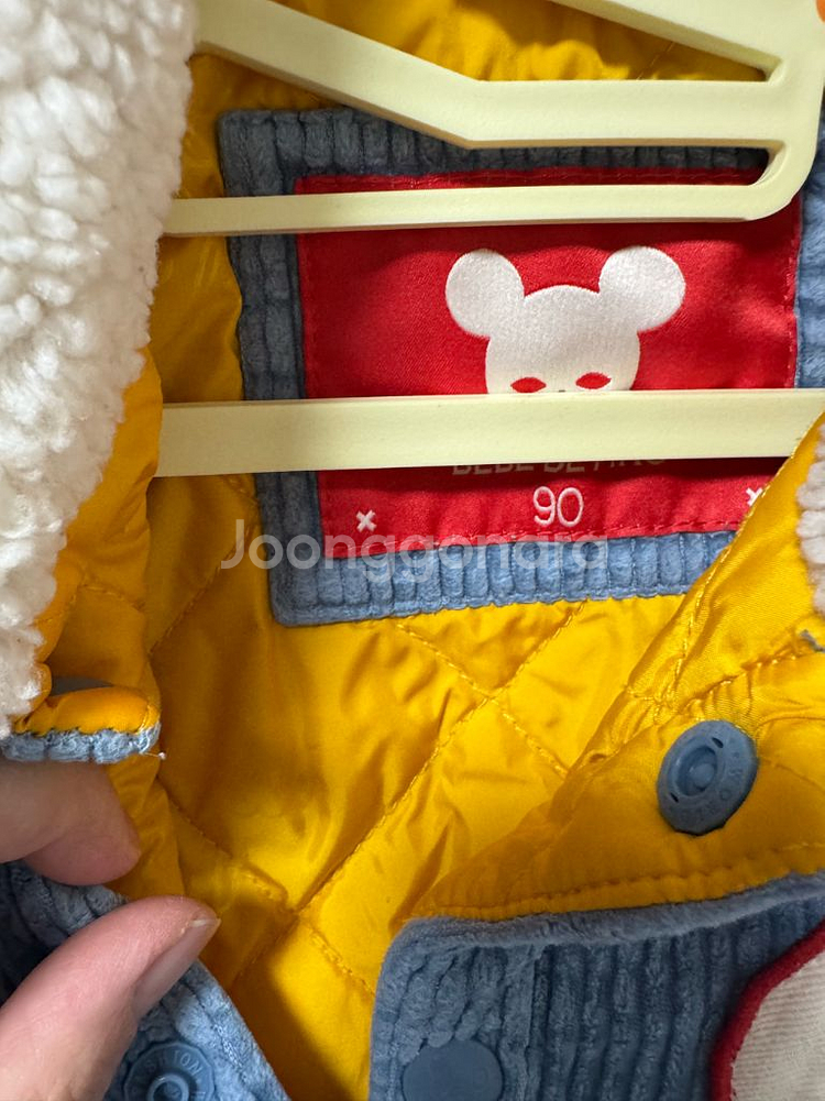 베베드피노 코듀로이 우주복 90--2