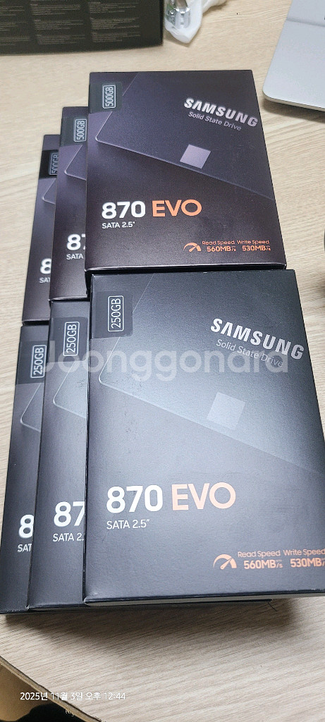 삼성 SSD 870 EVO sata2.5 500gb--0