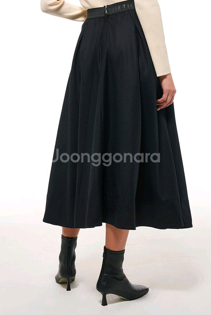 타임 인기 백밴딩풀스커트55(랑방,마인,타임,더캐시미어--4
