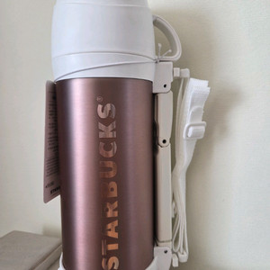 스타벅스 FFW 오텀 골드 레터 보온병. 1리터. 바주카포.