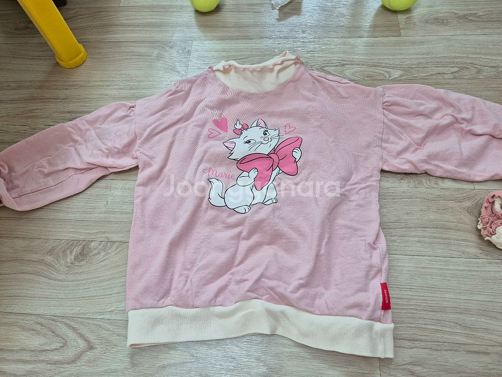 여아 가을 맨투맨 티셔츠 130사이즈--3