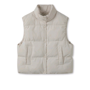 탑텐 여성 패딩 조끼 xl