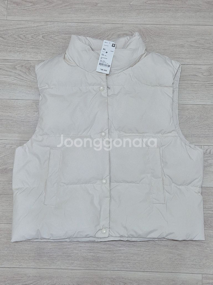 탑텐 여성 패딩 조끼 xl--1