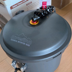 아웃도어 압력밥솥 5인용ㅡ스노우라인 야외용 압력솥