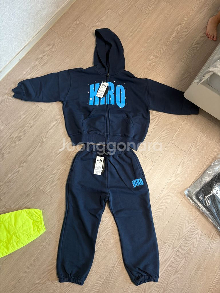 히로 후드집업 조거팬츠 세트--0