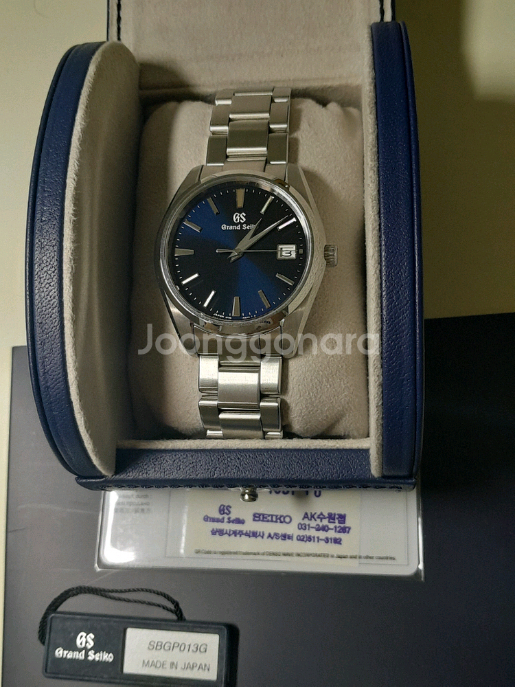 그랜드세이코 SBGP013 9월스탬프--2