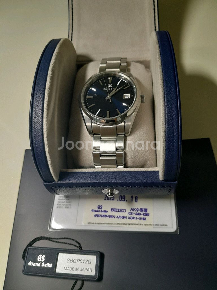 그랜드세이코 SBGP013 9월스탬프--1