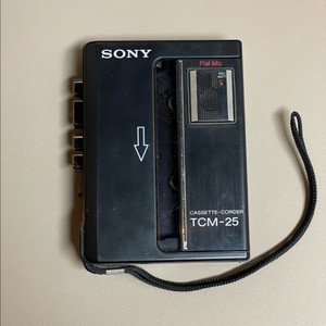 소니 TCM-25 워크맨 카세트