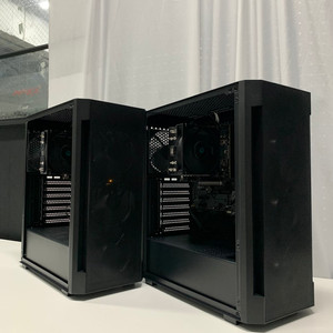 사무용 컴퓨터 라이젠5500GT 올신품 사무실 본체 완벽셋팅