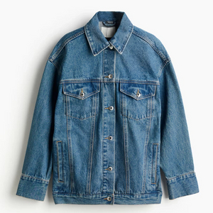 H&M 여성 데님 청자켓 M