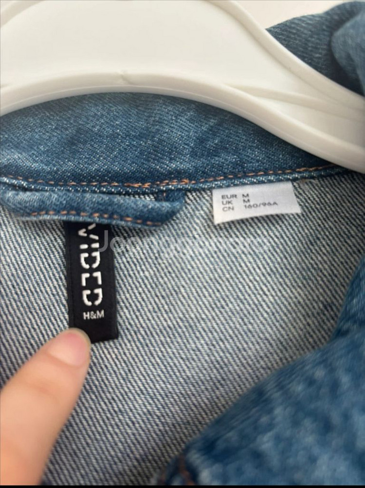 H&M 여성 데님 청자켓 M--3