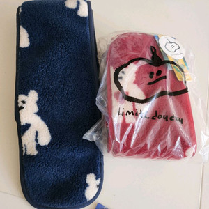 리미떼두두 24fw 하트베어 목도리 새제품