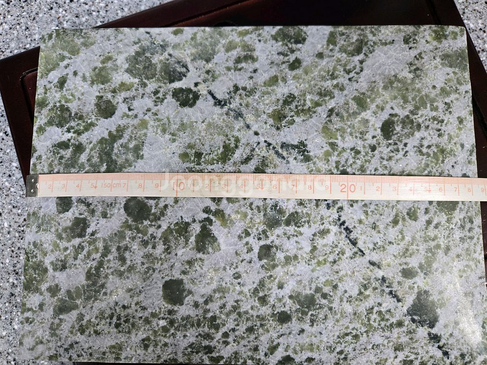 천연 옥 플레이팅 접시--3