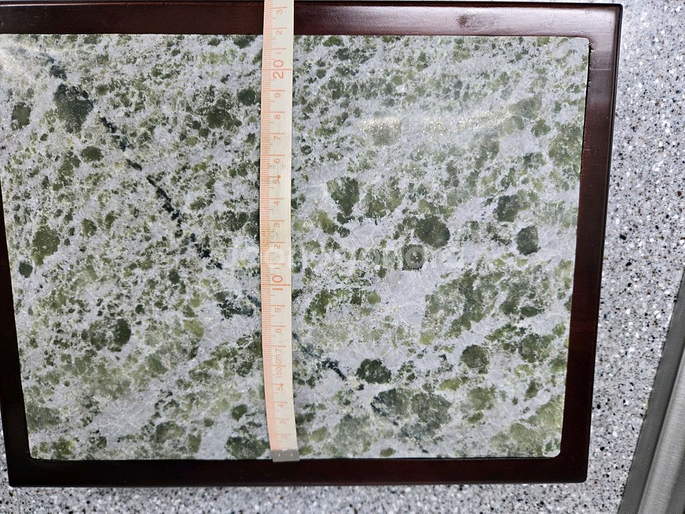 천연 옥 플레이팅 접시--2