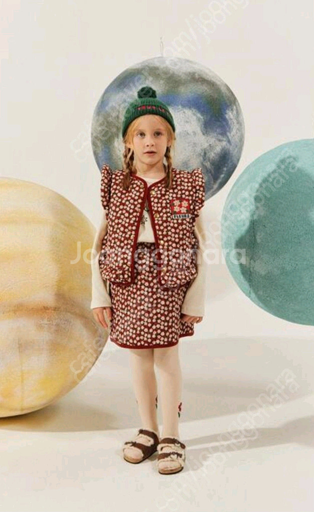 리미떼두두 패딩 조끼 치마 세트 (착샷O)--2